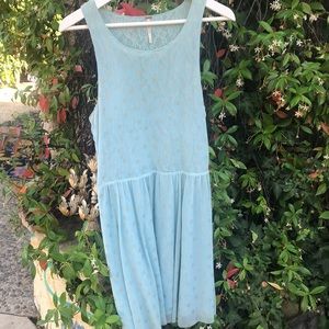Blue Free people dress